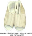 FLEECE OPEN TOE SLIPPERS